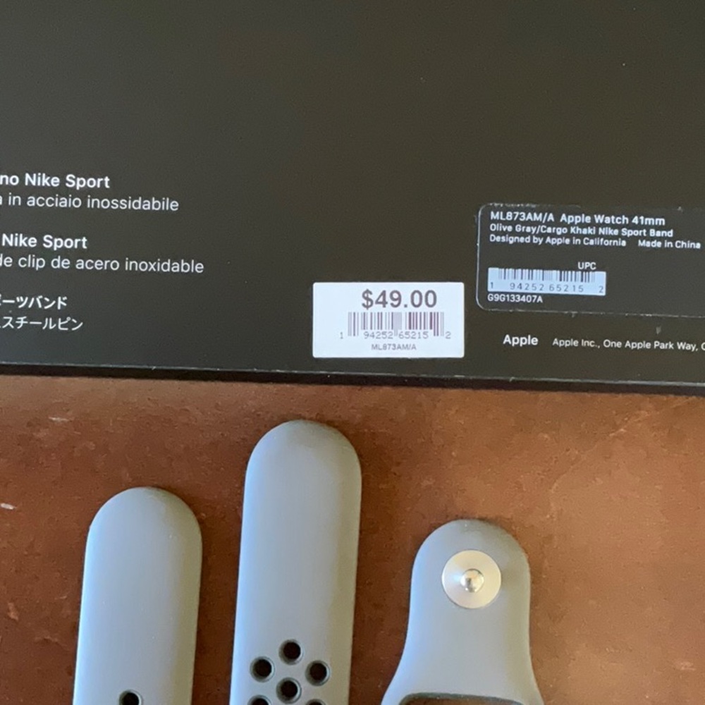 Nike Sport Band for Smartwatch - mauve/brown - Picture 4 of 5